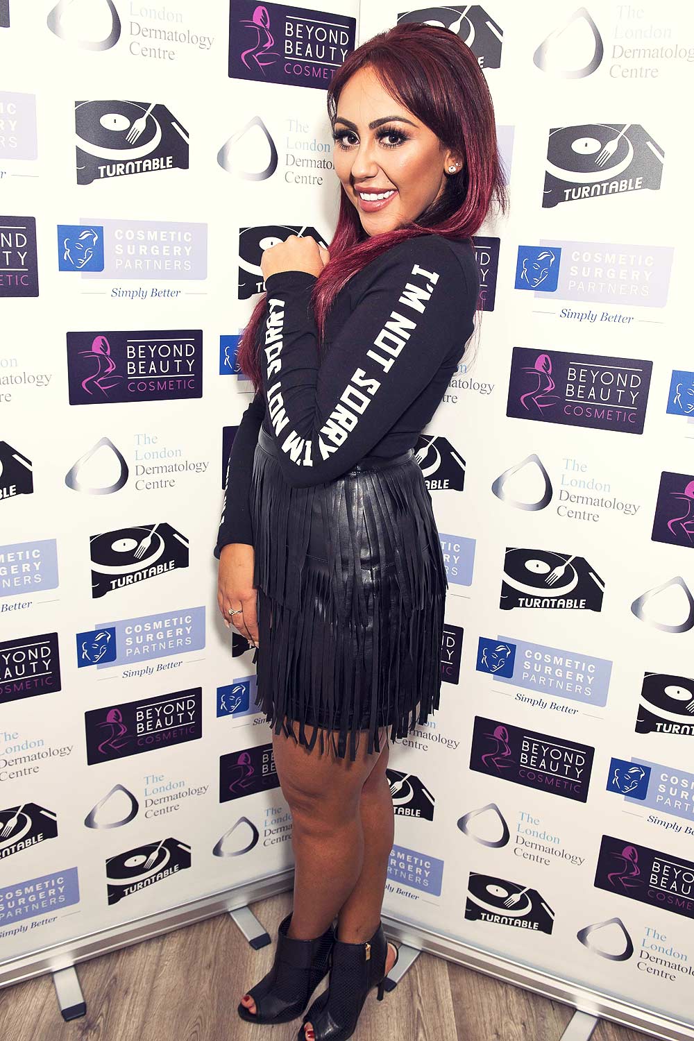 Sophie Kasaei attends Misfits Management & Bold Management Christmas Party