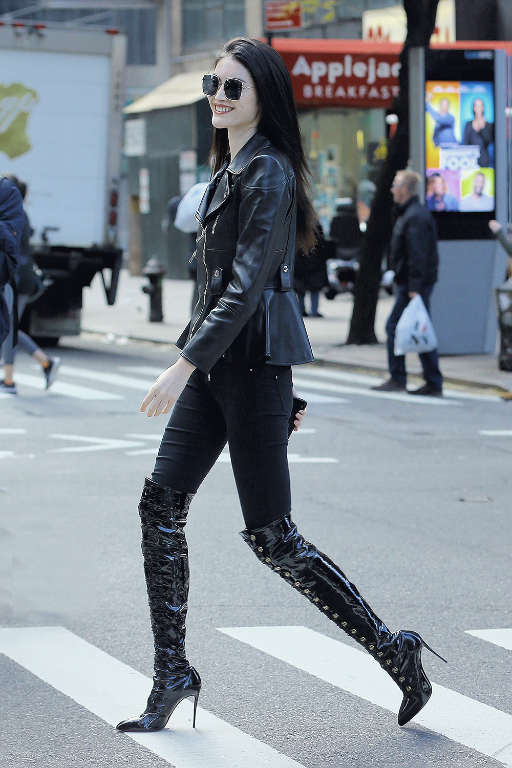 Sui He attends fittings for the 2018 Victoria’s Secret Fashion Show