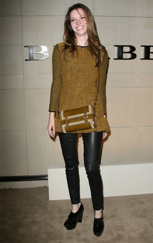 Talulah Riley at Burberry Body event