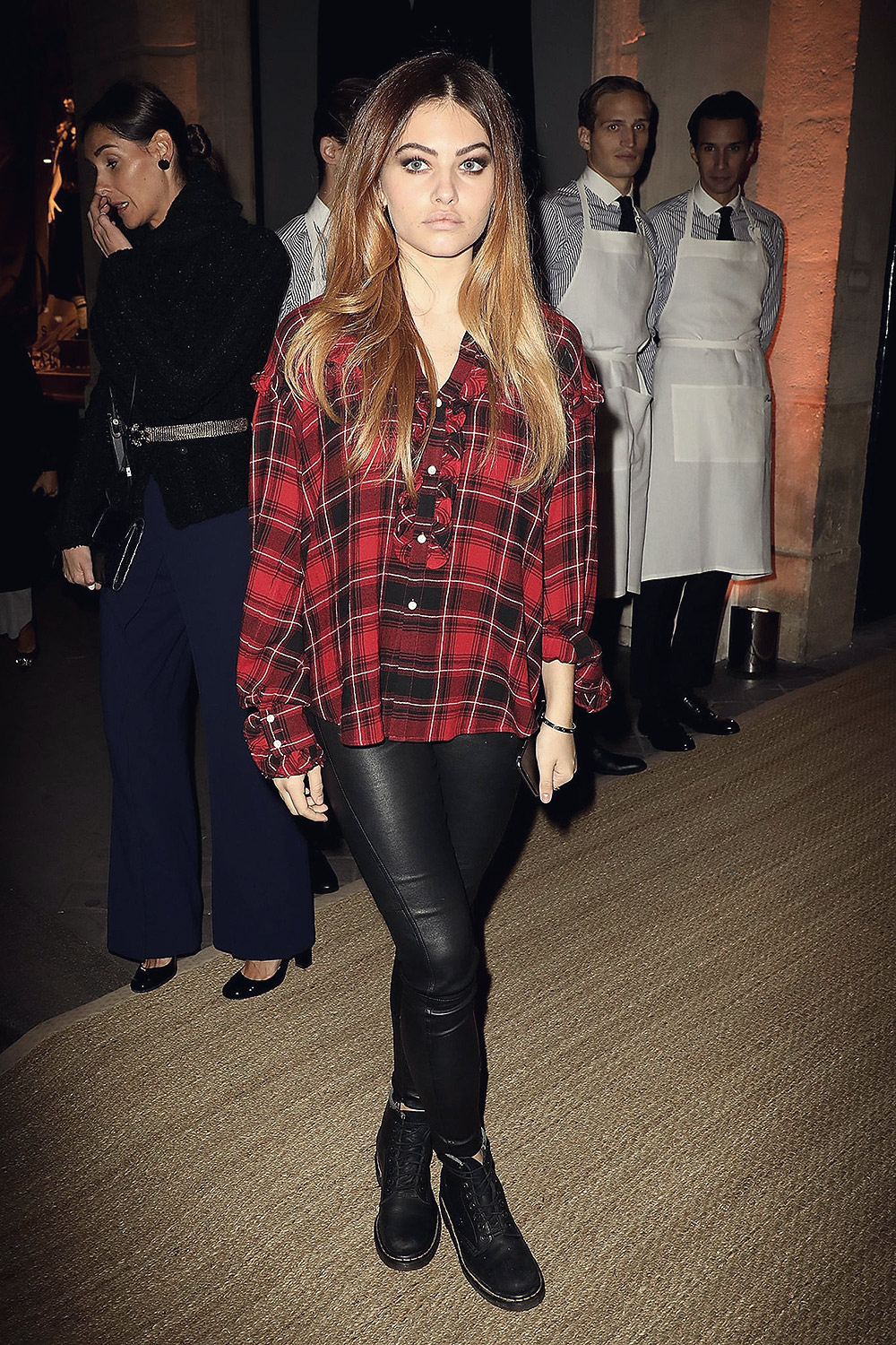 Thylane Blondeau attends the 50 Years of Ralph Lauren Cocktail Party