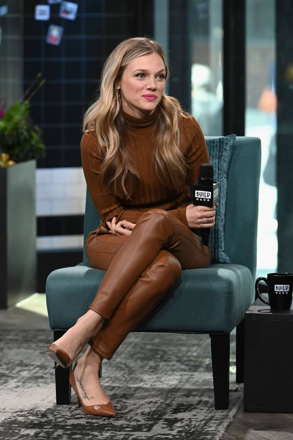 Tracy Spiridakos at AOL Build for Chicago PD in NY - 4/23/19