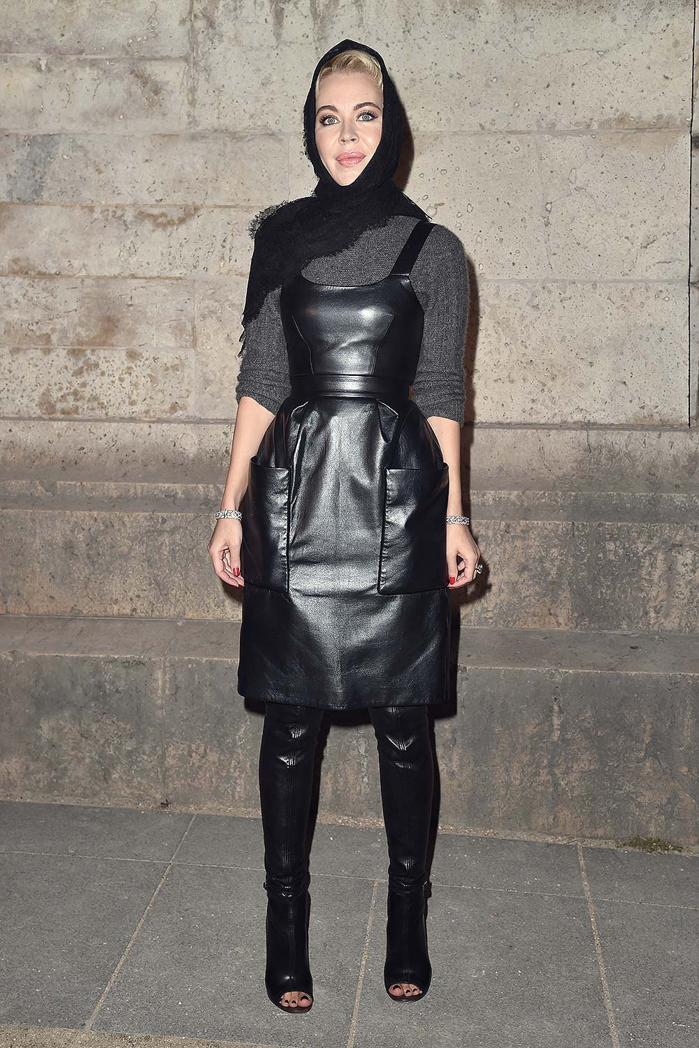 Ulyana Sergeenko attend the Givenchy show