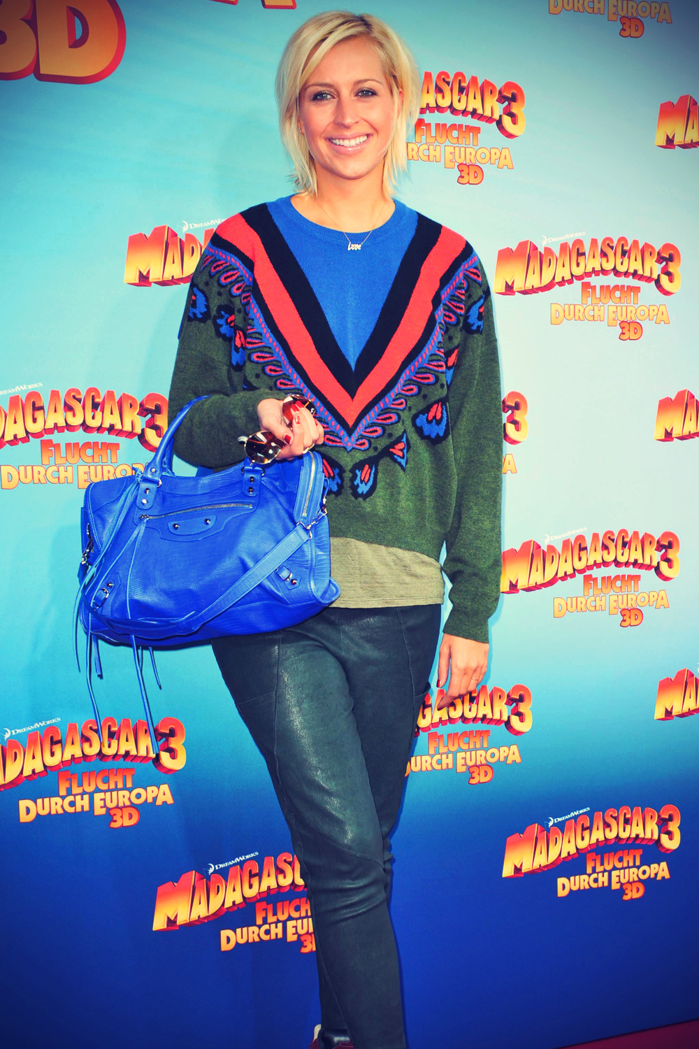 Verena Kerth at premiere MADAGASCAR 3