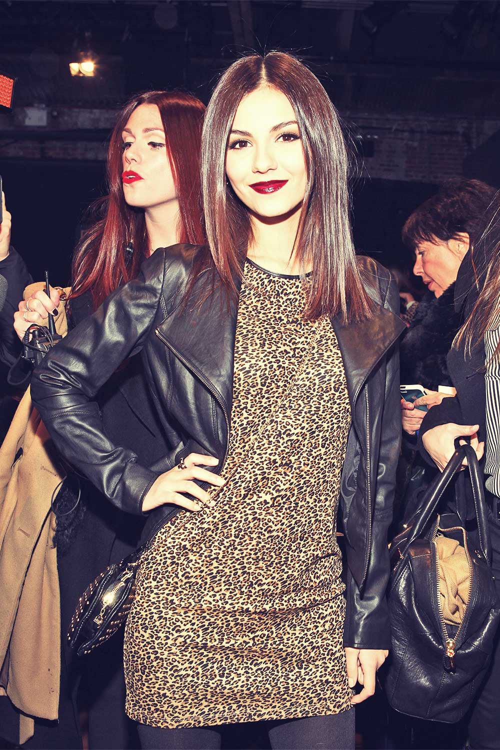 Victoria Justice at The DKNY Women during Fall 2013 MBFW
