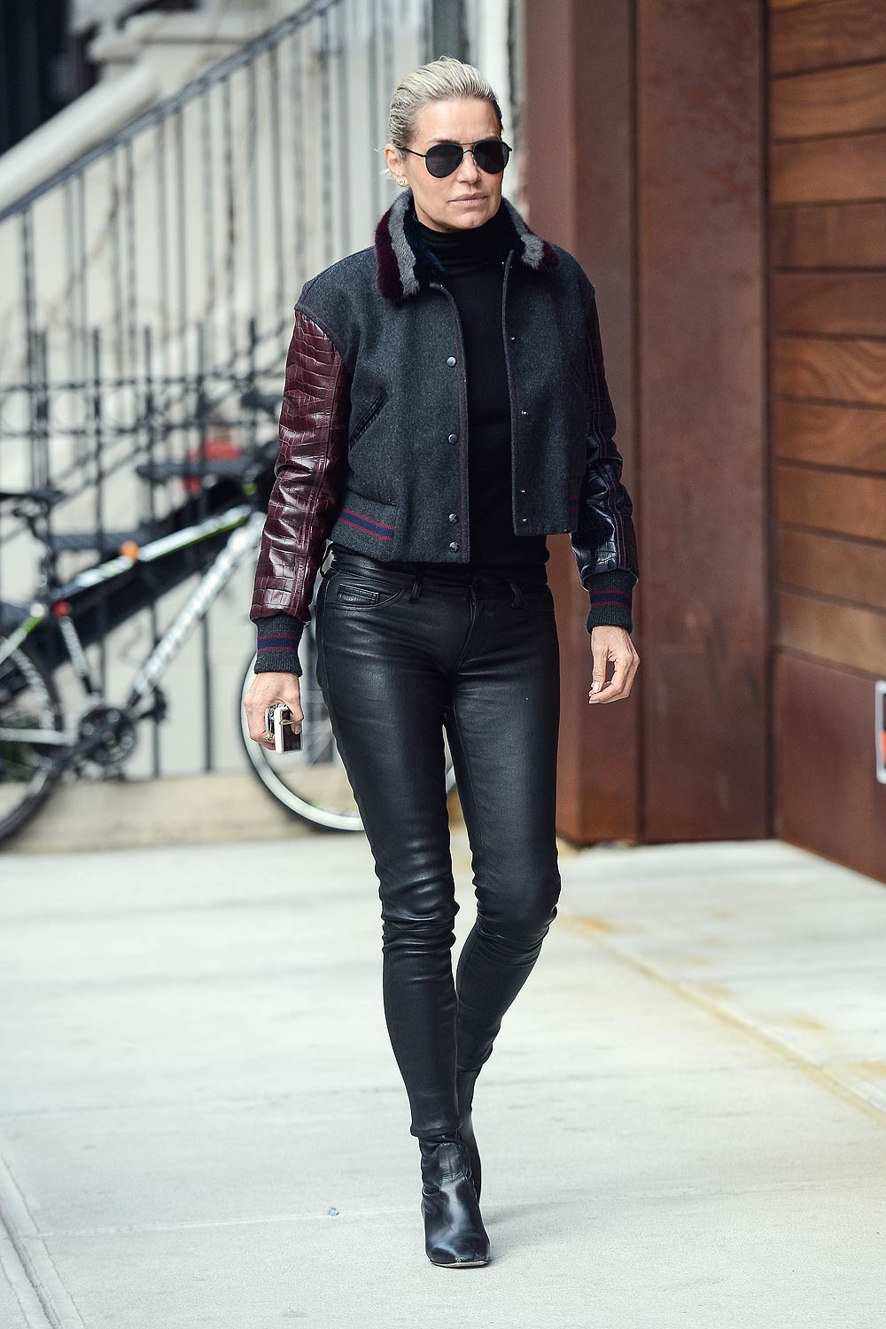 Yolanda Hadid is seen in NYC