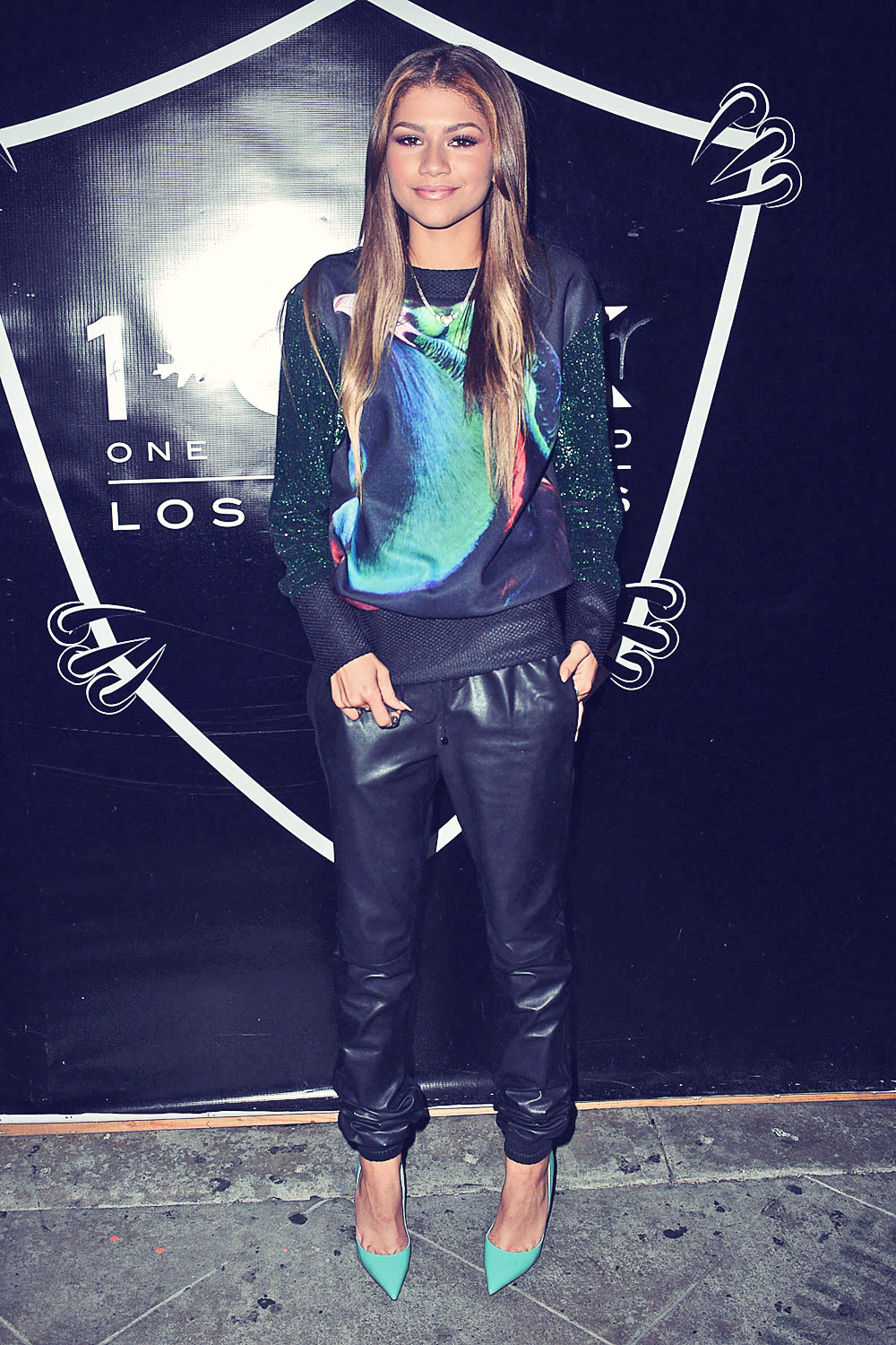 Zendaya Coleman at Christian Combs Sixteenth Birthday Party