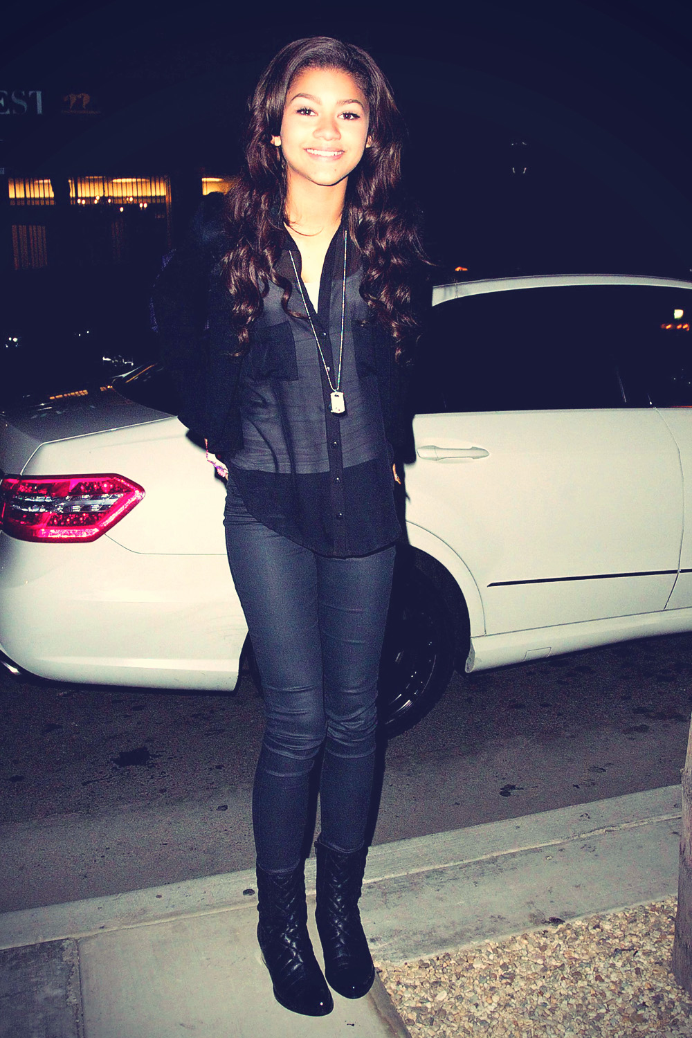 Zendaya Coleman out and about candids