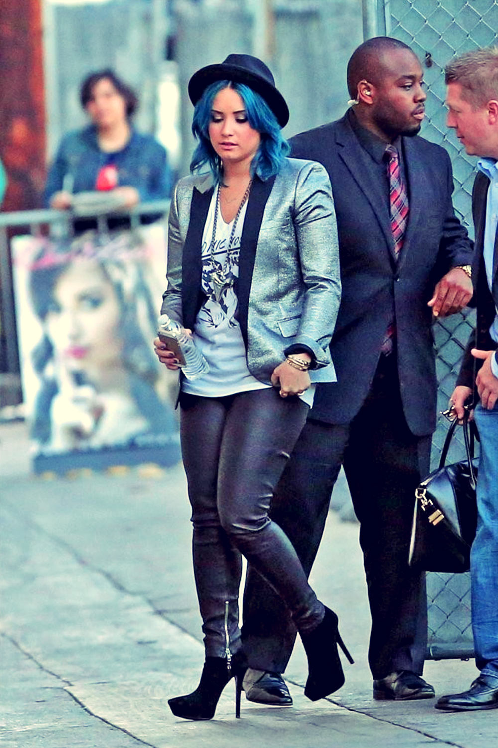 Demi Lovato at Jimmy Kimmel Live