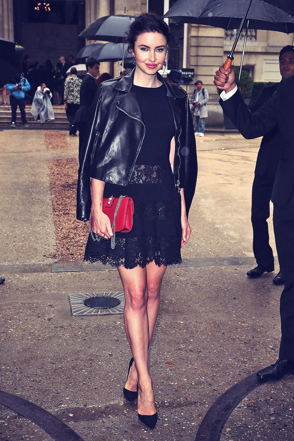 Emma Miller attends Valentino show