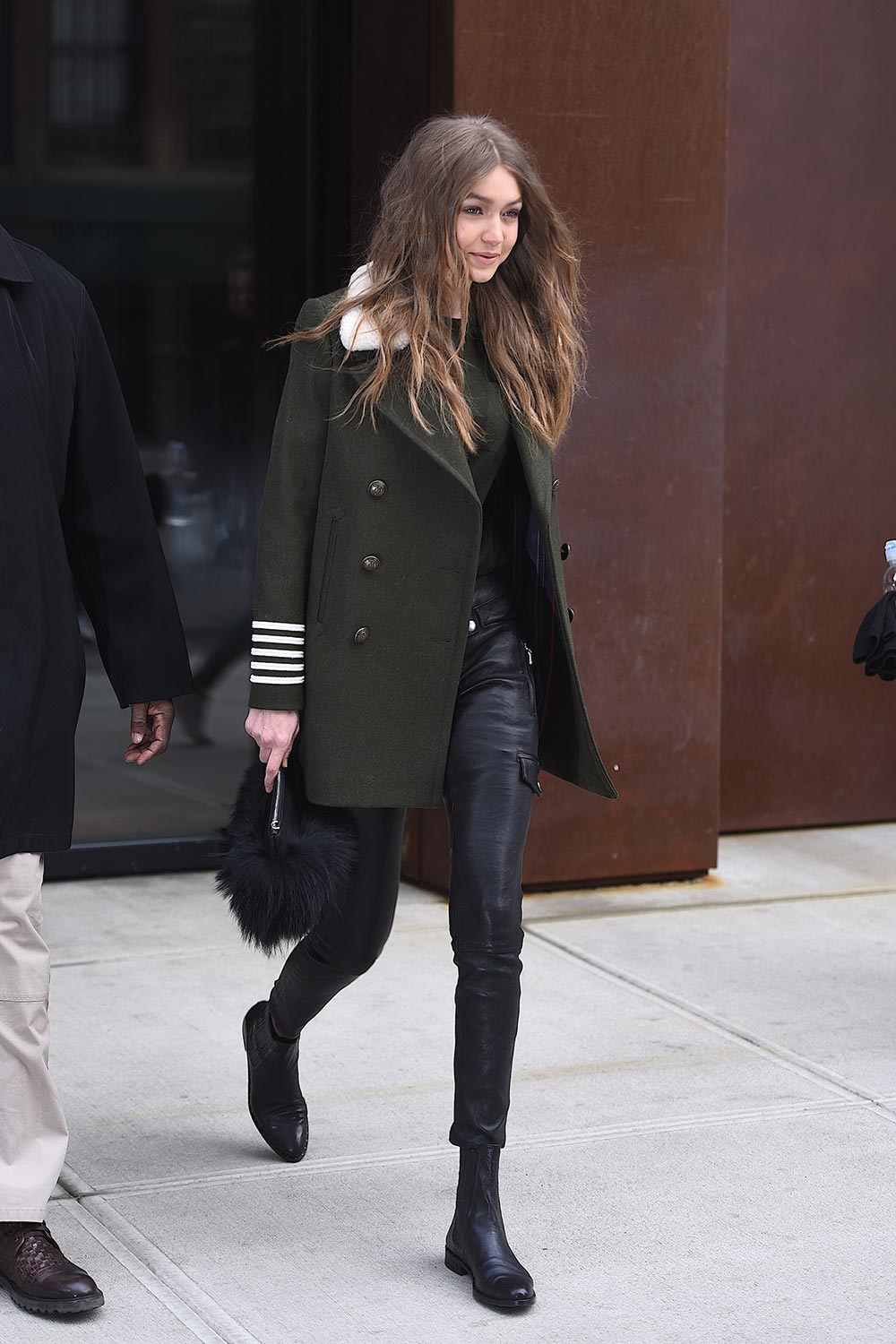 Gigi Hadid is seen in NYC