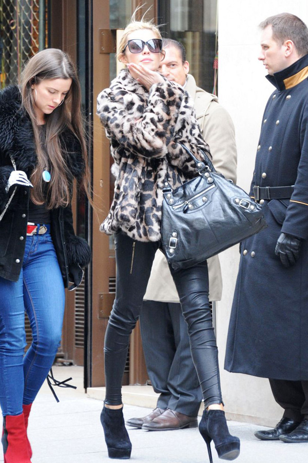 Abigail Clancy is sighted strolling on Rue Saint Honore in Paris, France
