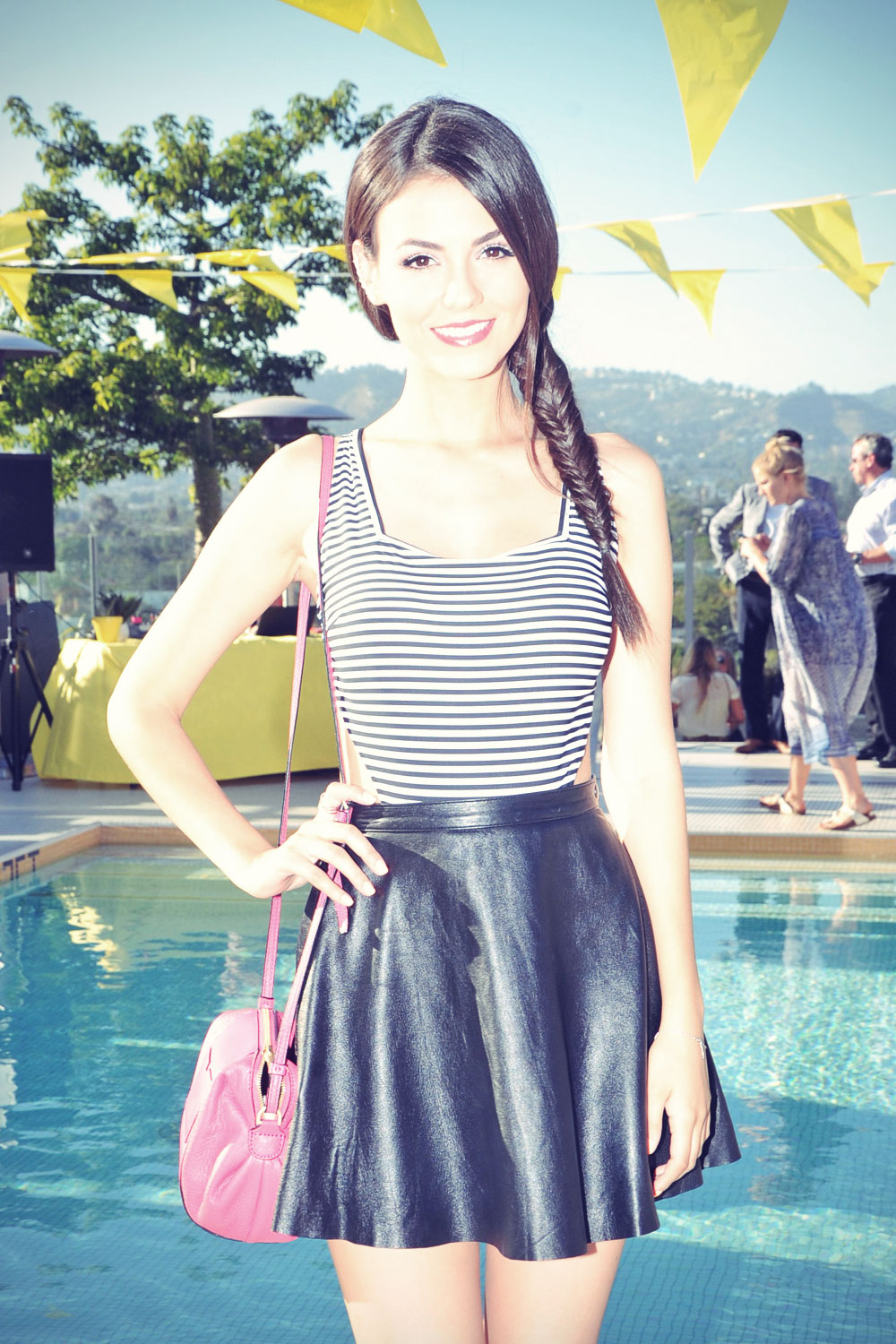 Victoria Justice attends Kate Spade Saturday Summer Solstice Party
